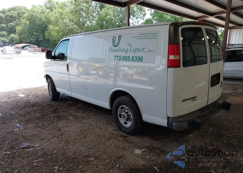 2014 GMC Savana 2500 Work Van from USA, damaged, VIN 1GTW7FCA5E1911097